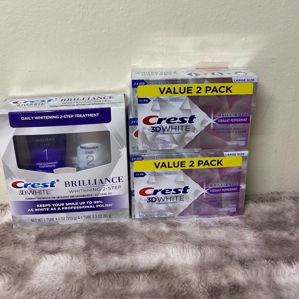 Crest 3D White Brilliance Whitening Set